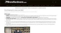 Desktop Screenshot of brewhardware.com